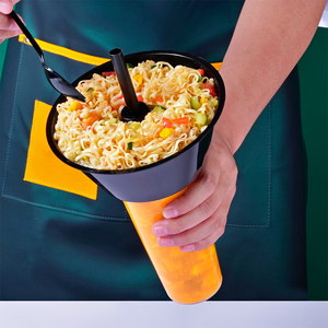 <span class=keywords><strong>Portabicchieri</strong></span> in PP personalizzabile per hot pot, tè al latte e gelato in polvere - Stampa personalizzata, usa e getta - Product Image 6
