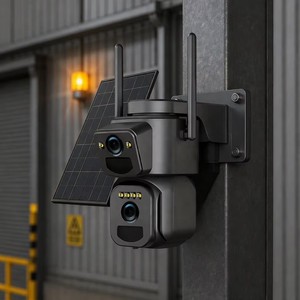 Caméra PTZ solaire 4G CMOS étanche IP66 double écran suivi IA application O-kam Pro grand angle extérieur 24/7 enregistrement continu - Product Image 2