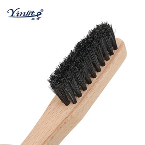 Yinste Wooden Cleaning <b>Brush</b> Long Handle Bristle Household <b>Dusting</b> <b>Brush</b> - Product Image 2