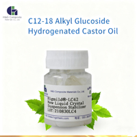 Alkyl Glucoside C12-18 et Huile de Ricin Hydrogénée 25,0-35% de Matière Solide pH 4,0-8,0 Produits Chimiques Cosmétiques et Capillaires