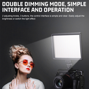 Zsyb P500 Có Thể Gập Lại Xách Tay Có Thể Điều Chỉnh Thay Đổi Độ Sáng <span class=keywords><strong>15W</strong></span> Nhiếp Ảnh Chuyên Nghiệp Video Chiếu Sáng <span class=keywords><strong>LED</strong></span> Phẳng Bảng Điều Chỉnh Ánh Sáng - Product Image 2