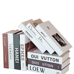 <span class=keywords><strong>2025</strong></span> Thời Trang Sang Trọng Trang Trí Cuốn Sách In Ấn Bàn Cà Phê Trang Trí Nội Thất Giả Cuốn Sách Bìa Cứng Với Tùy Chỉnh Giả Cuốn Sách - Product Image 1