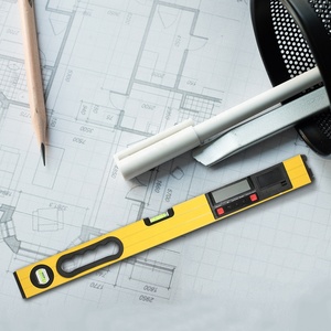 Livella a bolla 600mm Digital Laser Level Angle Ruler Finder orizzontale verticale Cross Line goniometro - Product Image 4