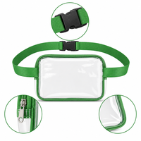 Sac banane en PVC personnalisé avec logo pour cadeaux d'entreprise, sacoche promotionnelle écologique, sac de ceinture pour festival, vente en gros pour salons professionnels, OEM