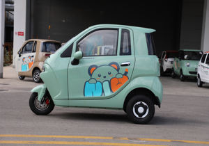 Vélo électrique tricycle en gros, homologué EEC COC L2e, à 3 roues, entièrement fermé, pour adultes - Product Image 2