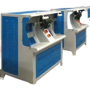 Machine automatique à double tête pour le nettoyage, le polissage, le ponçage et le dégrossissage des semelles en cuir - Product Image 2