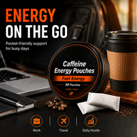Greenpie OEM – Sachets oraux sans sucre à marque privée, supplément nootropique énergisant à la caféine