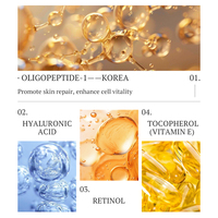 Masque de soin du cou nourrissant au polypeptide KORMESIC 25g, marque privée, or 24 carats et collagène, masque liftant pour le cou, OEM ODM