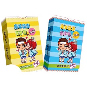 Cartes de poker érotiques multicolores à coins carrés, jouets interactifs pour adultes en gros - Product Image 2