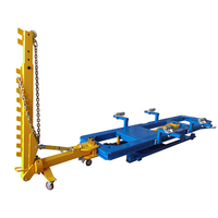 Machine d'alignement de carrosserie de garage WT L-10 / Machine de redressage de châssis automobile avec table de travail en acier de 4200 mm