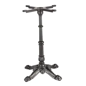 Classical design bracket industrial cast iron sit-stand crank table base