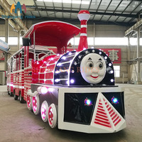 Fournisseur de la Chine Train de parc d'attractions Thomas électrique commercial Ride on Train Kids Electric Trackless Train à vendre