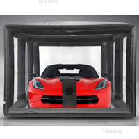 Housse de voiture gonflable en PVC transparente, abri de garage pliable, garage gonflable pour le stationnement des voitures, tente de garage gonflable en PVC