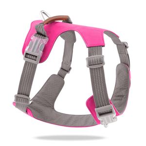 ミリタリーグレードアドベンチャートレーニング軽量フロントクリップ犬ハーネス反射ラグジュアリー無プル犬ハーネスレザーハンドル付き - Product Image 1