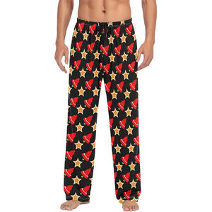 <span class=keywords><strong>Pijamas</strong></span> de Estilo Chino de Fácil Cuidado con Tema Navideño para Venta al por Mayor, <span class=keywords><strong>Pijamas</strong></span> Divertidos para Hombre, Ropa de Dormir al por Mayor, MOQ Bajo - Product Image 3
