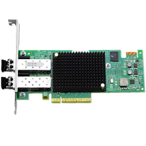 Nouvel adaptateur <span class=keywords><strong>bus</strong></span> hôte (HBA) Fibre Channel Gen 7 double port Emulex LPe36002 64 Go PCIe 4.0 x8 original LPe36002-M2 pour serveur SAN - Product Image 1