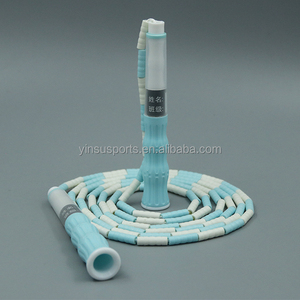 Corde à sauter en bambou pour enfants MAICCA, perles douces en forme de <span class=keywords><strong>gourde</strong></span>, cent sections, spéciale pour les élèves, réglable, bicolore, haute qualité, durable - Product Image 2