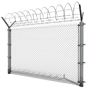 L'usine vérifiée de Shengxiang <span class=keywords><strong>a</strong></span> une clôture à maillons de chaîne galvanisée à bas prix Clôture de stade en PVC Surface galvanisée à chaud à vendre - Product Image 6