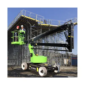 35ft 40ft 45ft 50ft 55ft 60ft 65ft 250Kg Hoge Kwaliteit Sleepbare Articulatie Boom Lift Man Lift Tafel Mobiele Boom Liften Te Koop