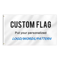Bannière de haute qualité avec logo Impression personnalisée Technique d'impression numérique Totem Publicité promotionnelle Drapeaux personnalisés