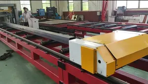 Steel Pipe Cut Measure Auto Pipe CNC Plasma Air Metal Cutting Machine For I Beam Rectangular Price