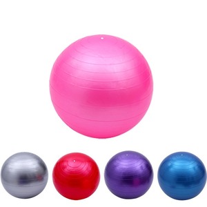 Yoga Fitness Ball 75cm Purple Durable For Exercise And Yoga - Product Image 4