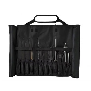 Free sample Portable <b>Heavy</b> <b>Duty</b> <b>Zipper</b> Knife Tool Pouch, Foldable Waterproof Travel Fold Knife Roll Bag Durable - Product Image 3