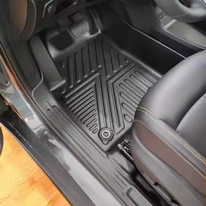Alfombrillas para Auto Marca Kqd, Diseño Impermeable Antideslizante, Alfombrilla de TPE para Piso de Auto, Compatible con Roewe Rx5 Plus 2019 - Product Image 1