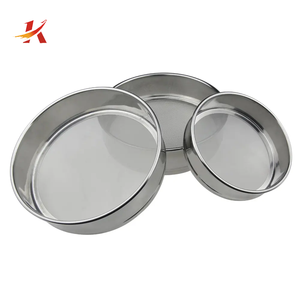 Test de sol de laboratoire Tamis de test en acier inoxydable Tamis micron Équipement d'analyse - Product Image 4