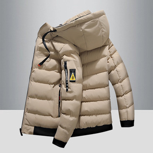 Venta al por mayor Unisex El Norte chaqueta personalizada cara de los hombres transpirable algodón blusa <span class=keywords><strong>abrigo</strong></span> temporada de invierno logotipo frontal cremallera - Product Image 3