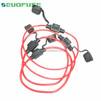 Porte-fusible étanche 14AWG à lame standard en ligne, adaptateur de fusible, vente directe usine
