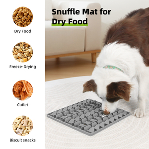 Tapis d'alimentation et tapis à lécher en silicone durable pour chats et chiens - Antidérapant, portable, écologique - Product Image 6