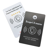 Tarjetas NFC de PVC CR80 de 13.56MHz para Control de Acceso, Imprimibles por Inyección de Tinta, Personalizadas al por Mayor, con Logotipo de Envío Inteligente