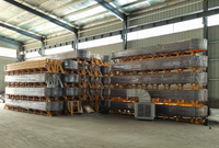 Amortiguadores de Impacto de Acero Q235/Q345 Altamente Elásticos y Resistentes a Impactos, Superficie Galvanizada con Recubrimiento en Polvo
