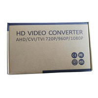 Convertisseur vidéo coaxial BNC vers fibre optique 4 canaux HD CVI/AHD/TVI 720P 960P 1080p 4CH