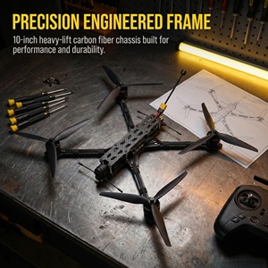 Contrôle de performance maximal pour les démarreurs : Kit de drone d'intérieur, Définition, Suivi de tête, Drones thermiques FPV Darwin - Product Image 3