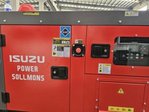 Generador Eléctrico Diésel Silencioso de Arranque Automático <span class=keywords><strong>Leroy</strong></span> Somer con Motor ISUZU de 20KVA-50KVA, Generador Inverter Trifásico de 4 Cables - Product Image 5