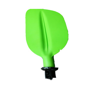 Pala de aluminio con hoja verde, ligera, para lagos, ríos, deportes acuáticos al aire libre - Product Image 2