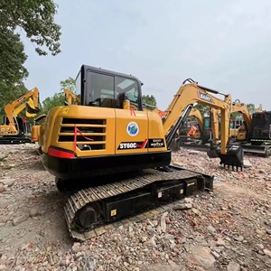Miniexcavadora Sany SY60C Pro de 1.2 Toneladas con Cucharón de Excavación de 0.18m de Capacidad, Equipo de Construcción Usado, Motor y Caja de Cambios - Product Image 5