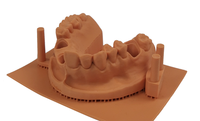 Dental Kualitas Tinggi Ramah Lingkungan 3d Printer Resin Air Dapat Dibersihkan Dicuci Uv Menyembuhkan Resin Cair 3d Pencetakan Resin