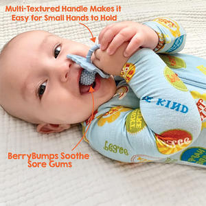 Sans BPA fraise doux mâche anneau <span class=keywords><strong>de</strong></span> <span class=keywords><strong>dentition</strong></span> drôle bébé jouets <span class=keywords><strong>de</strong></span> <span class=keywords><strong>dentition</strong></span> Silicone bébé molaire anneau <span class=keywords><strong>de</strong></span> <span class=keywords><strong>dentition</strong></span> usine en gros - Product Image 3