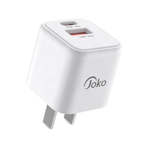 Adaptateur secteur USB C Konfulon Joko Products <span class=keywords><strong>2022</strong></span> <span class=keywords><strong>Best</strong></span> <span class=keywords><strong>Sellers</strong></span> 20W 2 ports de charge rapide 20W QC 3.0 Charge rapide - Product Image 1