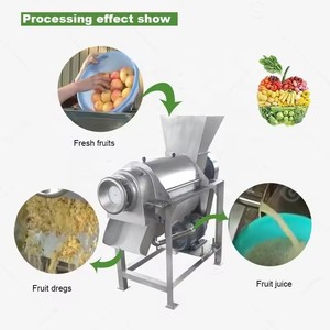 Pineapple Tomato Mango Pulp Make Fruit Pulper Coconut Milk Extract Fruit <b>Juice</b> Press <b>Extractor</b> Machine - Product Image 5