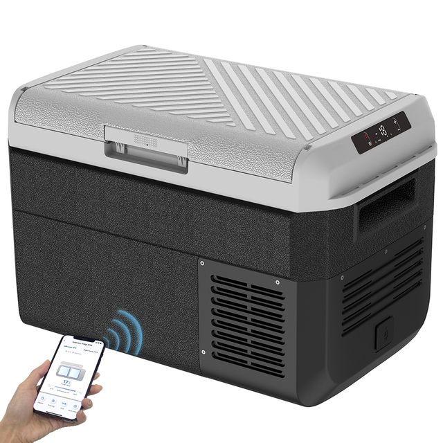 ICECO MCD25-1N2 20L 12/24V Compressor Small Refrigerator Mini Fridge Outdoor Fast Cooling Electric Car Freezer