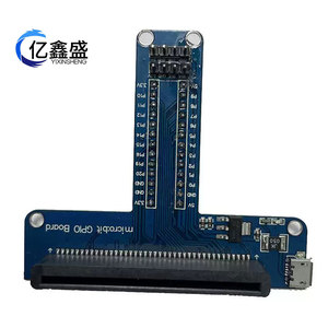 Carte d'extension GPIO YIXINSHENG en forme de T pour Micro:bit, adaptateur pour platine d'expérimentation Micro:bit, carte éducative Python pour créateurs - Product Image 5