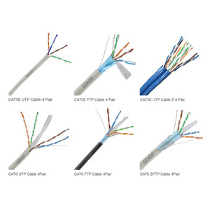 Fabricant OEM Câble de communication Cat6a Cat6 23AWG CCA/CU/HCCA 4 paires de câbles <span class=keywords><strong>Ethernet</strong></span> LAN réseau Utp Stp Ftp Sftp - Product Image 4
