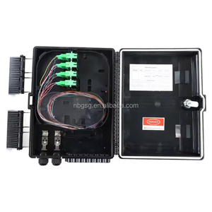 FTTH ngoài trời 16 lõi 2 trong 16 ra sợi quang ABS Thiết bị đầu cuối hộp phân phối - Product Image 1
