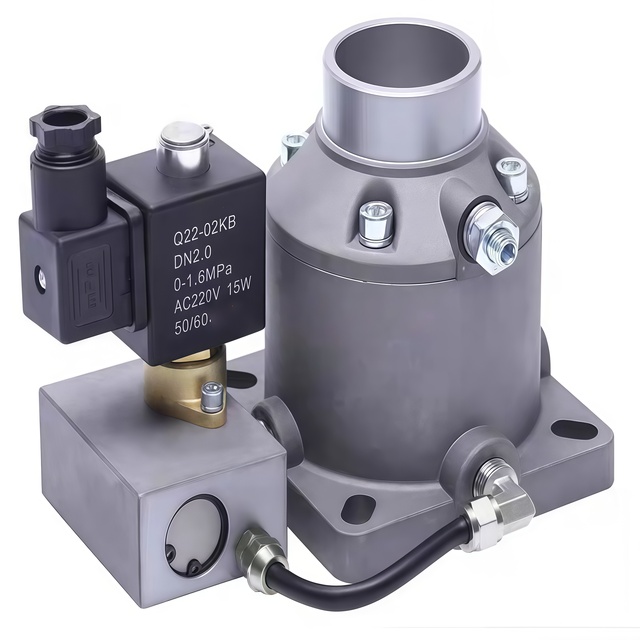 Complete Metal Valve Accessories for Screw Air Compressor Control Panel Machine Head Frequency Converter Air Intake Assembly