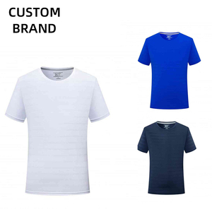 Camiseta deportiva ajustada transpirable absorbente de sudor para correr, logotipo personalizable para el verano - Product Image 1