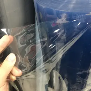 Película de Pvc no pegajosa para embalaje/bolsas, transparente, Normal, con polvo